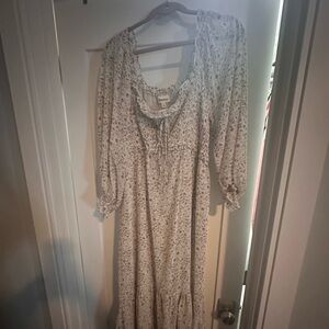 Pink Blush floral dress